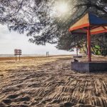 Potret pantai lombang, Sumenep. (Instagram @lombang bech)