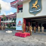 Bupati Sumenep Achmad Fauzi Wongsojudo saat menyampaikan arahan di hadapan para ASN di lingkungan Pemkab setempat.