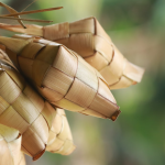 Ketupat, lambang saling memaafkan setelah hari kemenangan (satu bulan puasa).