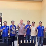 DPD KNPI Sumenep bersama Kapolres Sumenep AKBP Rivanda dalam agenda Kolaborasi untuk Stabilitas dan Peran Strategis Pemuda.