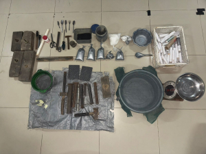 Barang bukti yang diamankan Polres Sumenep. (Istimewa)