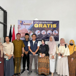 DPD Partai NasDem Sumenep gelar bakti sosial cek kesehatan gratis bagian dari rangkaian HUT ke- 14 NasDem, Jumat (24/10/2025).