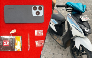 Barang bukti yang diamankan Satresnarkoba Polres Sumenep. (Istimewa)
