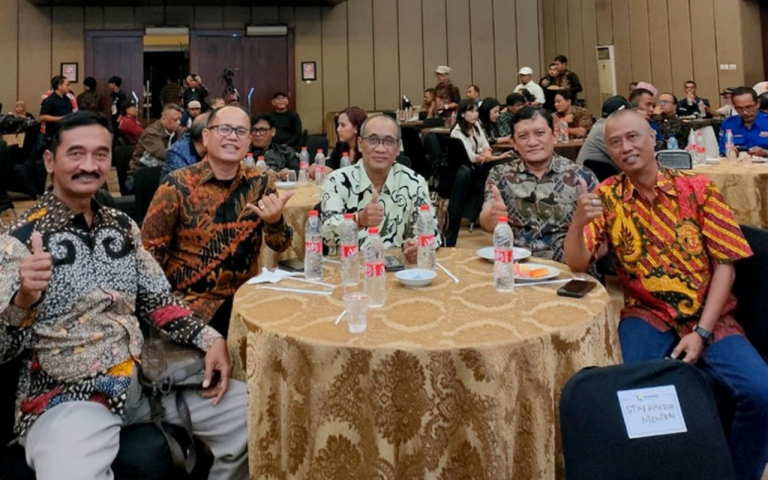 Ketua JMSI Jawa Timur Syaiful Anam hadir bersama jajaran pengurus mengikuti Rapat Koordinasi Nasional (Rakornas), Seminar Hak Asasi Manusia (HAM), serta Malam Anugerah JMSI. (Istimewa)