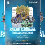 Flyer Parade Karnaval Yayasan Sabilul Huda, Gadu Barat Ganding, Sumenep. (Ist/JARAK.co)