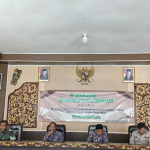 Sosialisasi Organisasi Kemasyarakatan Bakesbangpol Sumenep di Pendopo Kecamatan Bluto. (Dok.Jarak.co)