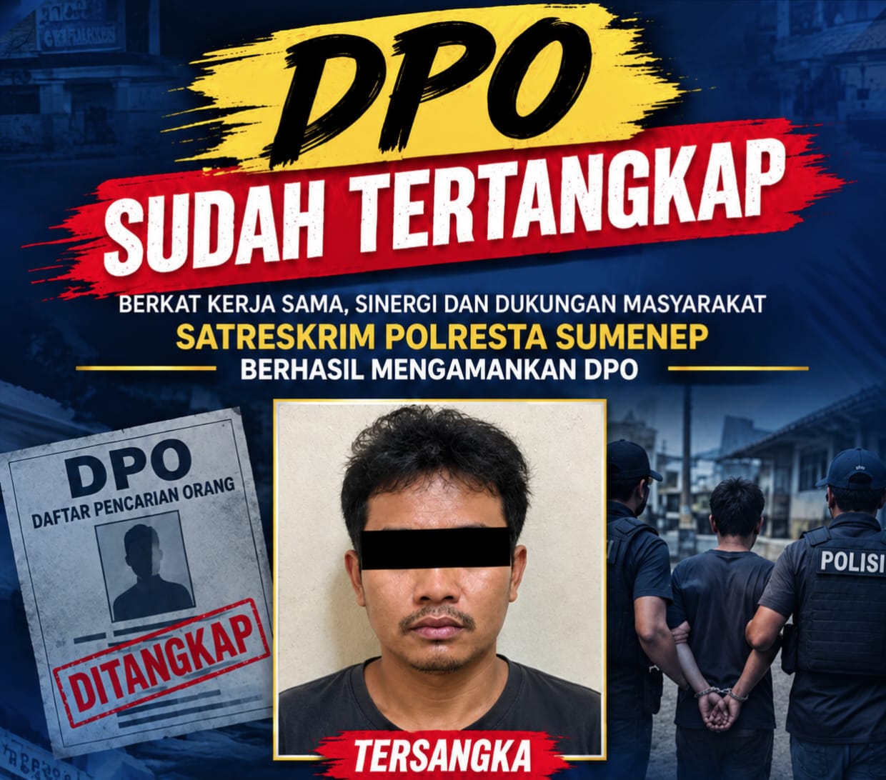 Tersangka Penipuan Modal Usaha Rp200 Juta Ditangkap. (Istimewa for Jarak.co)